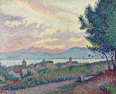 St. Tropez, Pinewood, 1896 by Paul Signac